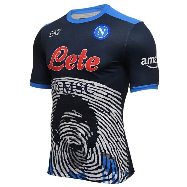 Camiseta Napoli Edición Oscuro Maradona 2021/22 Oscuro Azul
